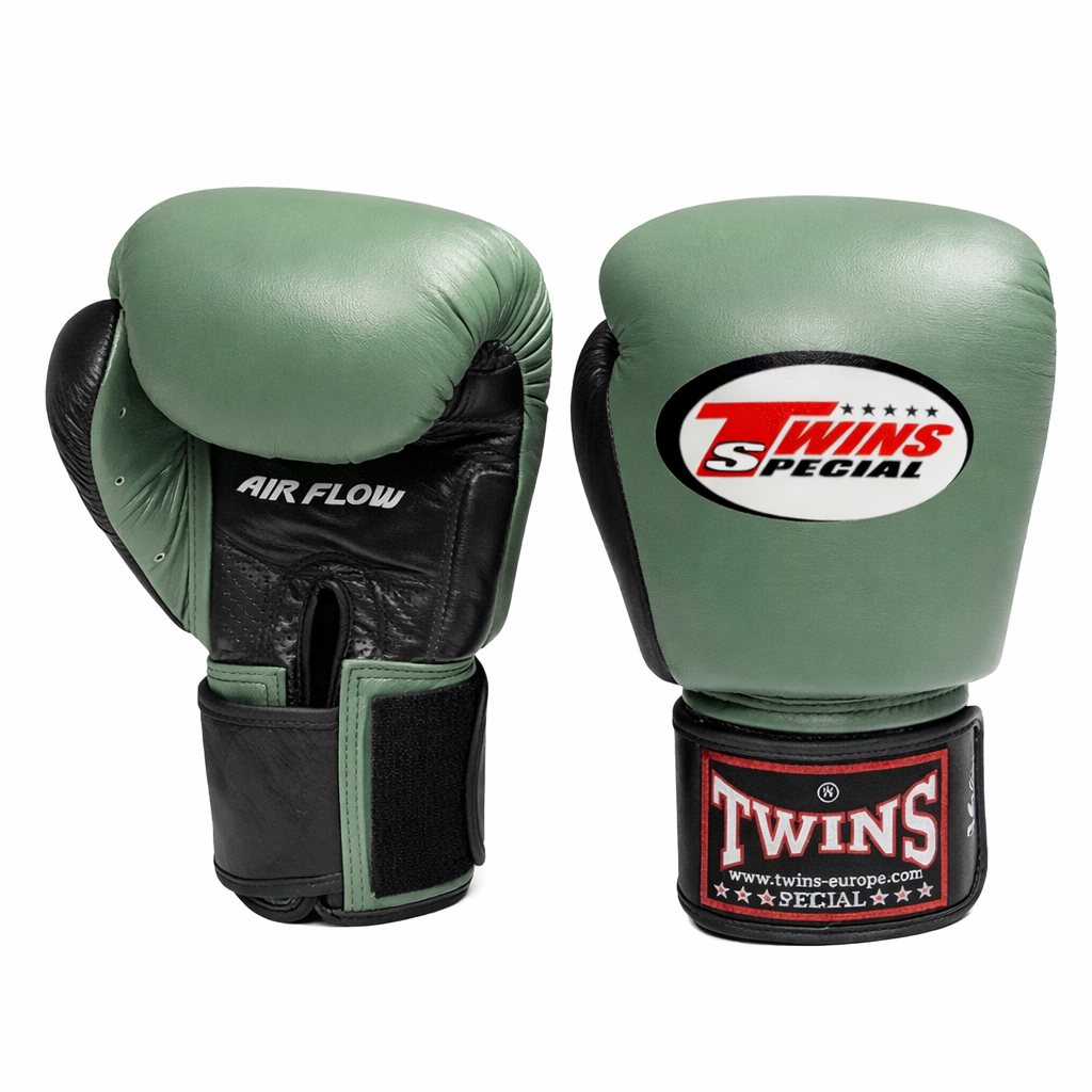 Gants de boxe Twins Special BGVL 3 AIR Noir/Olive