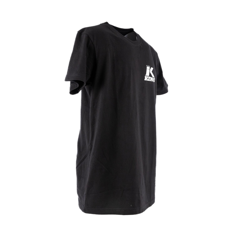 T-shirt King Pro QR 02 noir, vue de dos