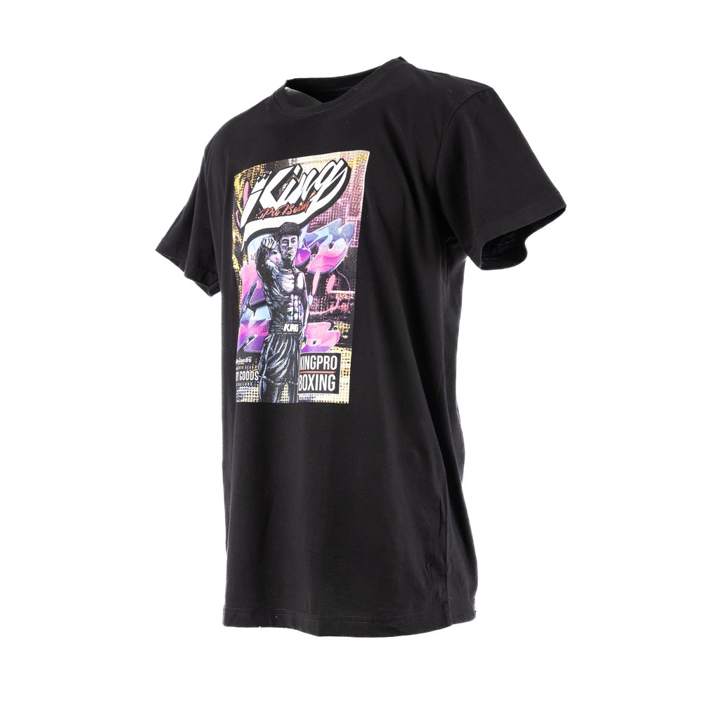 T-shirt King Pro Comic 01 noir, détail du visuel