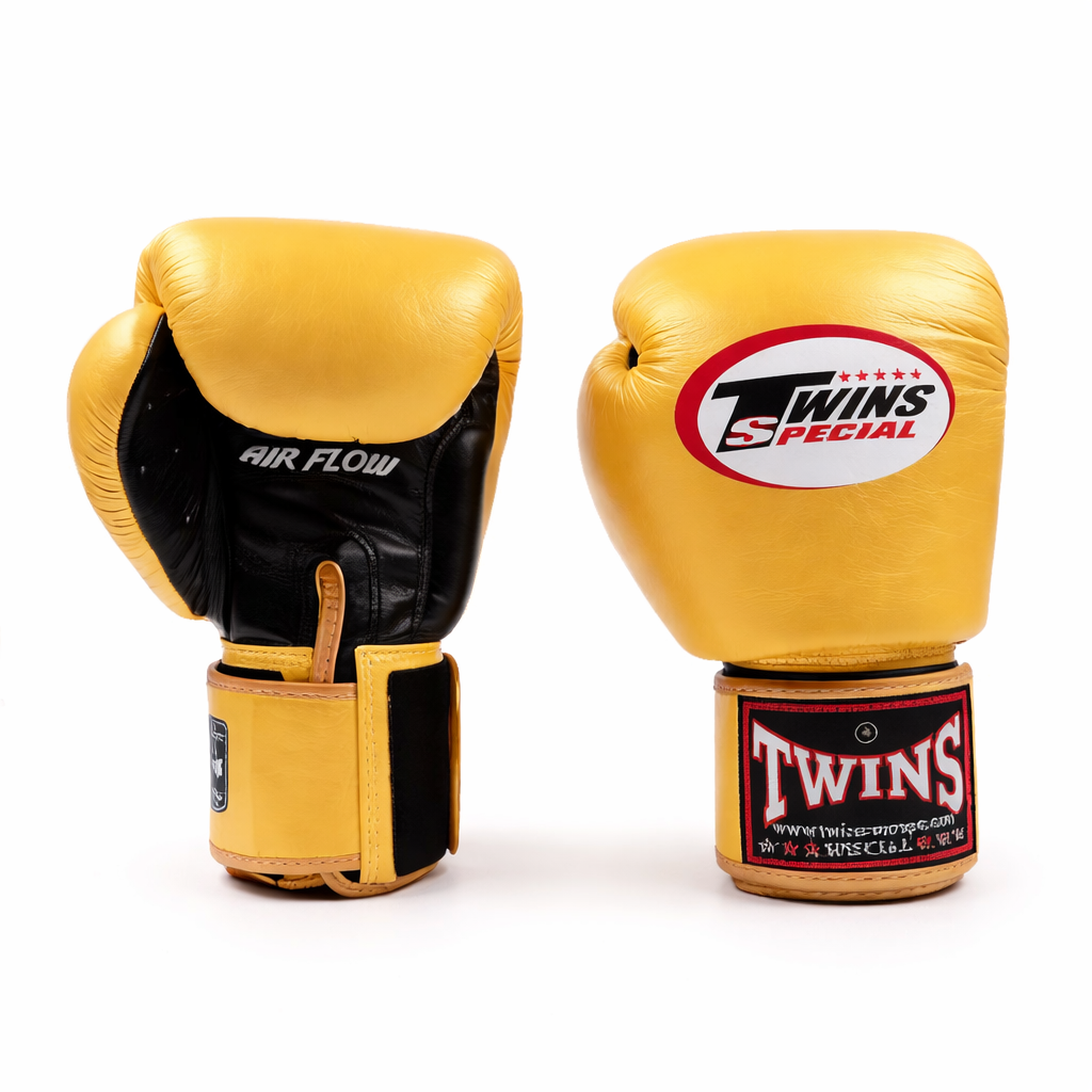 Gants de boxe Twins Special BGVL 3 AIR Noir/Or