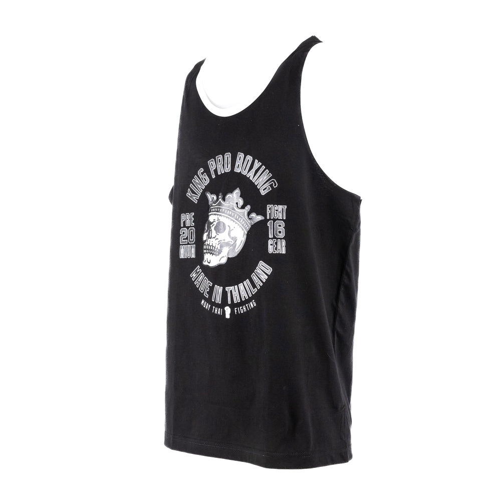 T-shirt King Pro JS Skull 01 noir, vue de dos