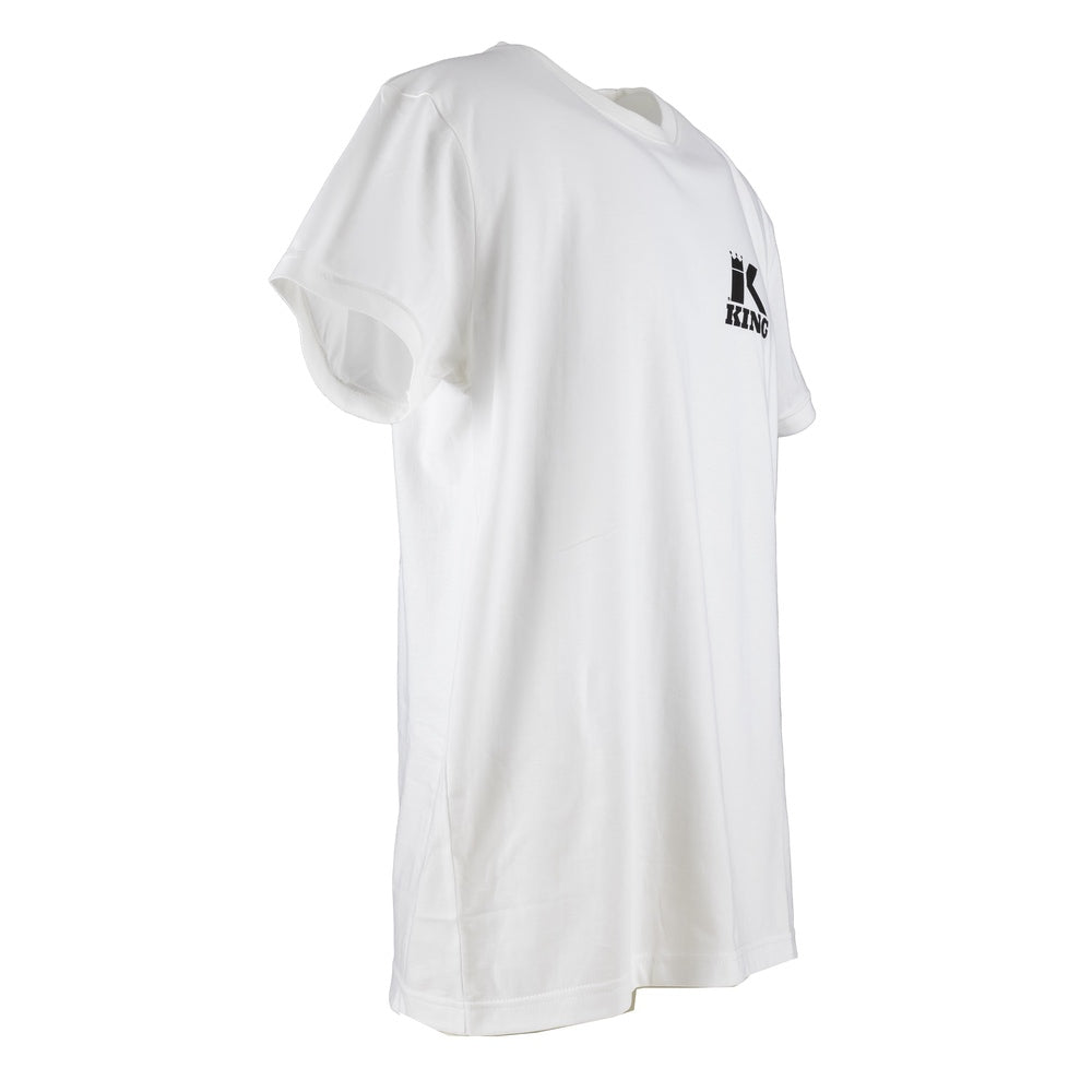 T-shirt King Pro Skull 01 blanc, vue de dos