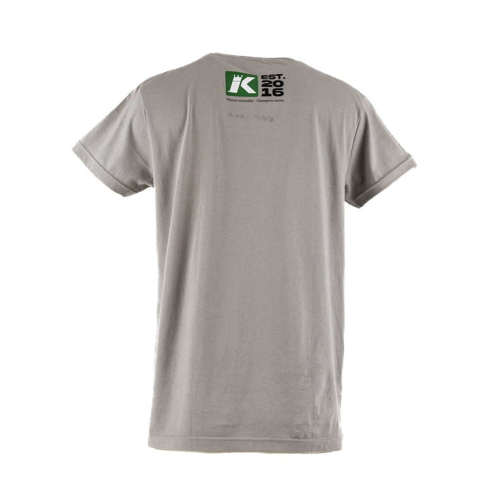T-shirt King Pro Signature 1 gris, porté