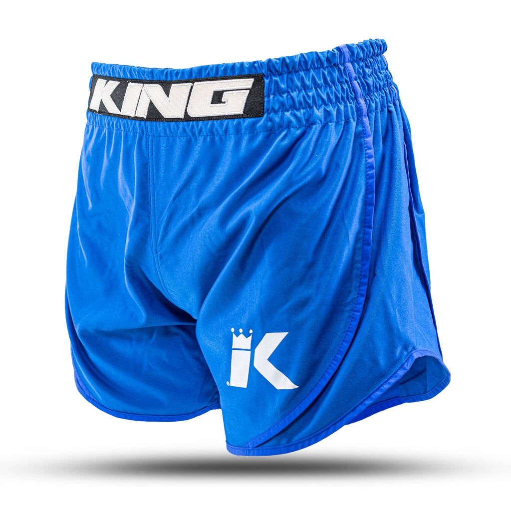 Short King Pro Classic bleu, vue de dos
