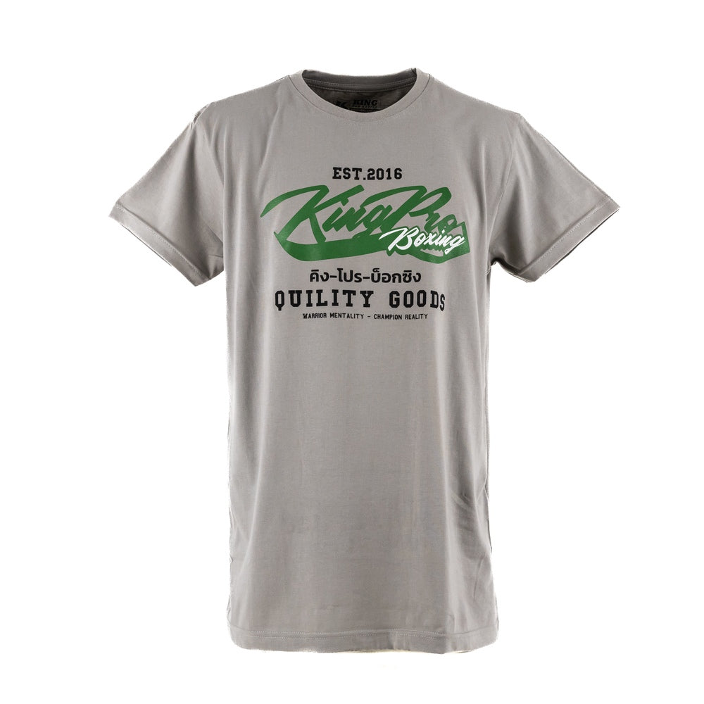 T-shirt King Pro Boxing Signature 1 gris