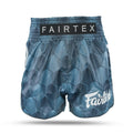 Short de boxe thaï Fairtex X Booster Stealth 2 bleu
