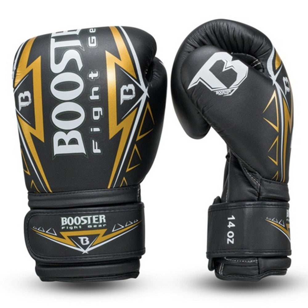 Gants de boxe Booster Fight Gear BG WAR Noir/Or