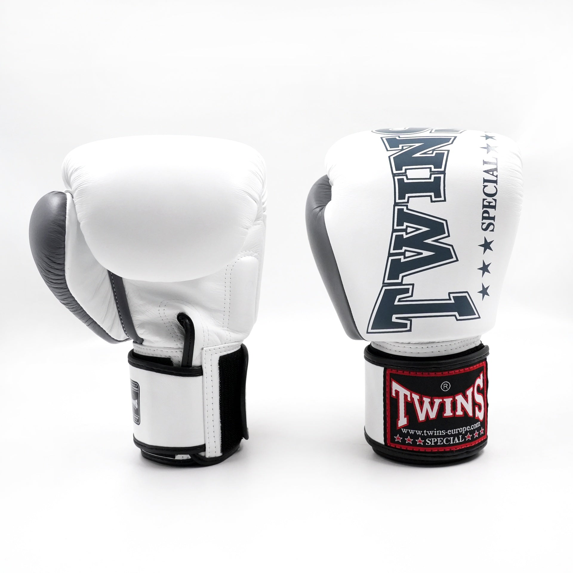 Gants de boxe Twins Special BGVL 8 Blanc/Gris