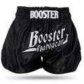 Shorts de combat Booster Fight Gear TBT Thunder Noir/Blanc