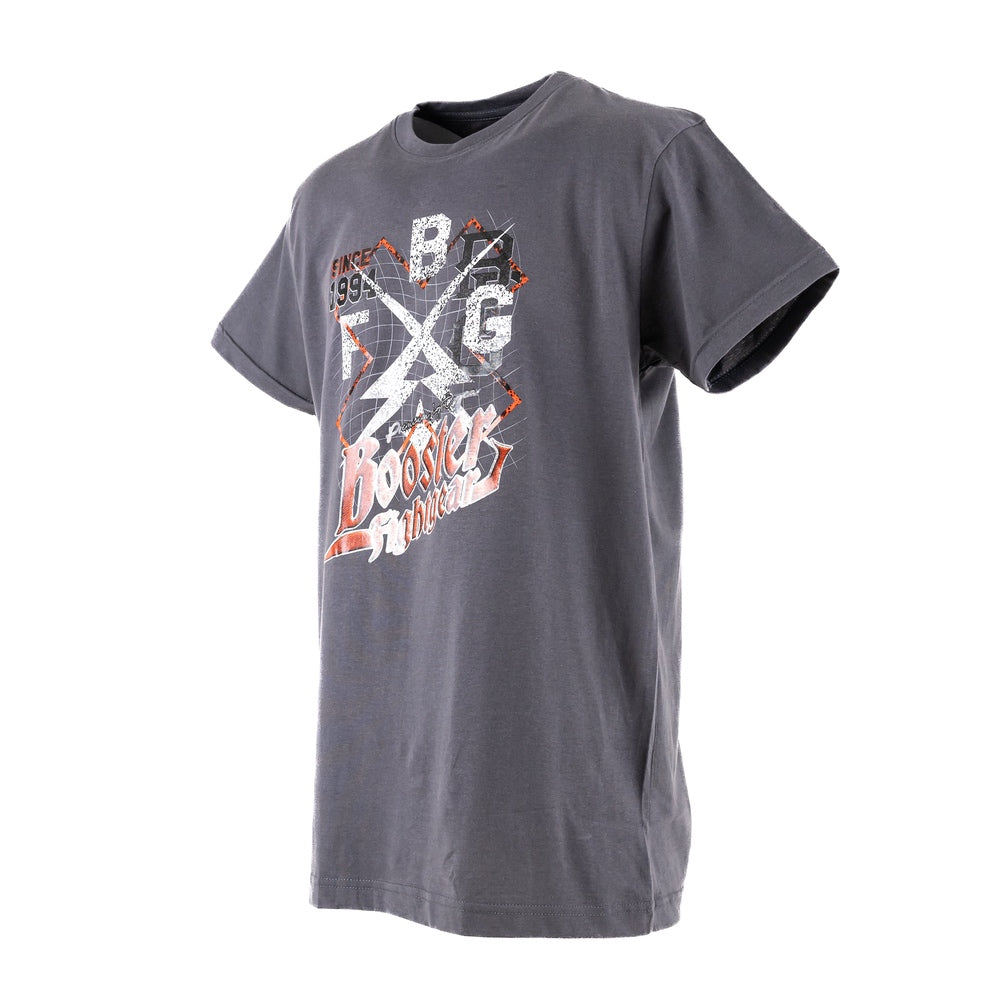 T-shirt Booster 1994 gris, porté
