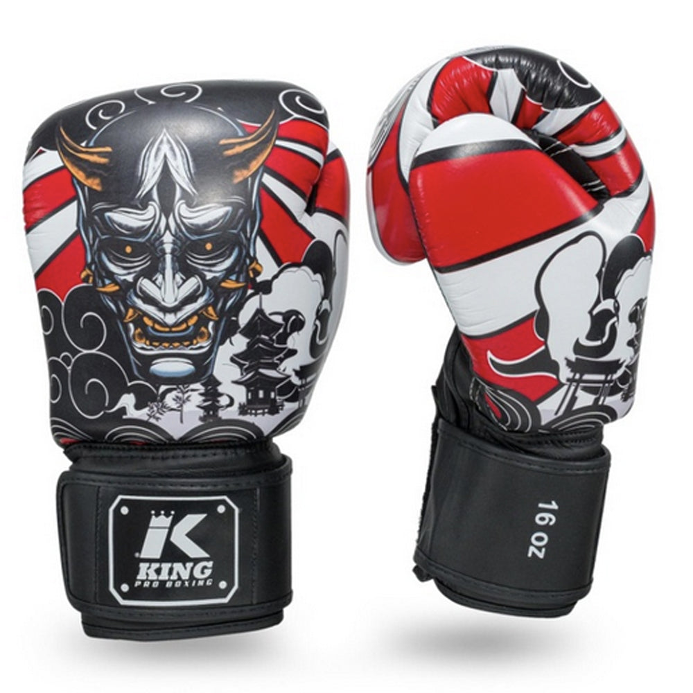 Gants de boxe King Pro Boxing BG Hanya rouge