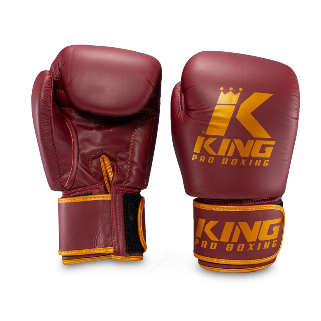 Gants de boxe King Pro Boxing BGVL 3 Oxblood rouge