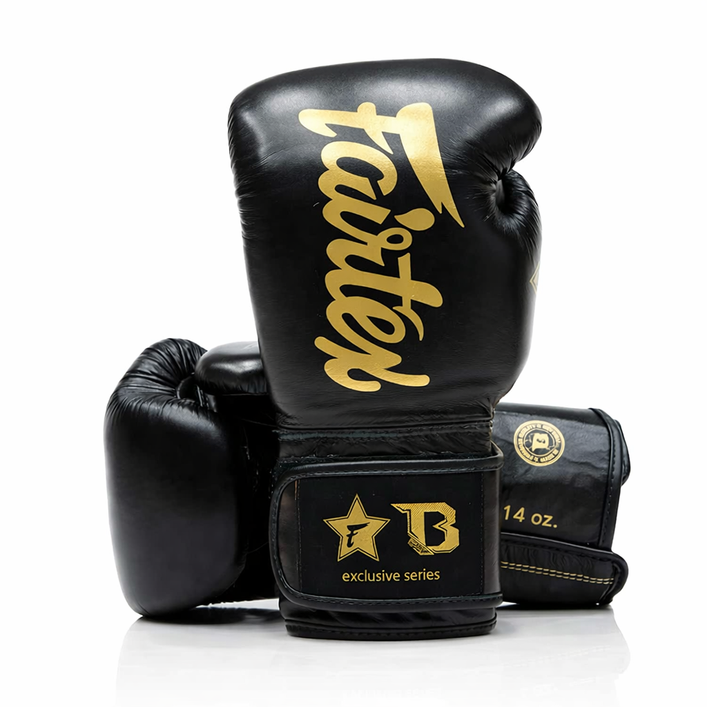 Gants de boxe Fairtex X Booster BG V2 Noir/Or