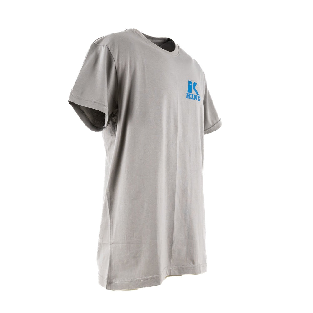 T-shirt King Pro Retro 02 gris, porté