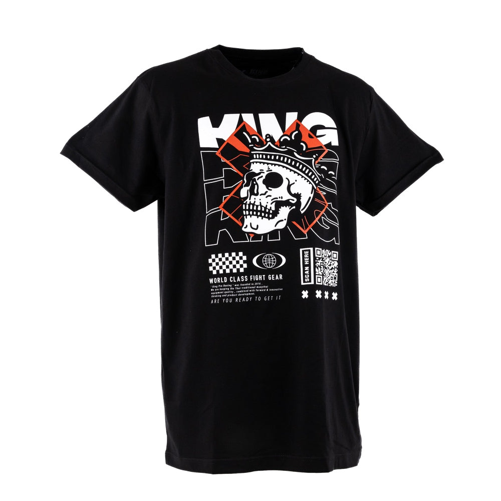 T-shirt King Pro Skull 02 noir, vue de dos