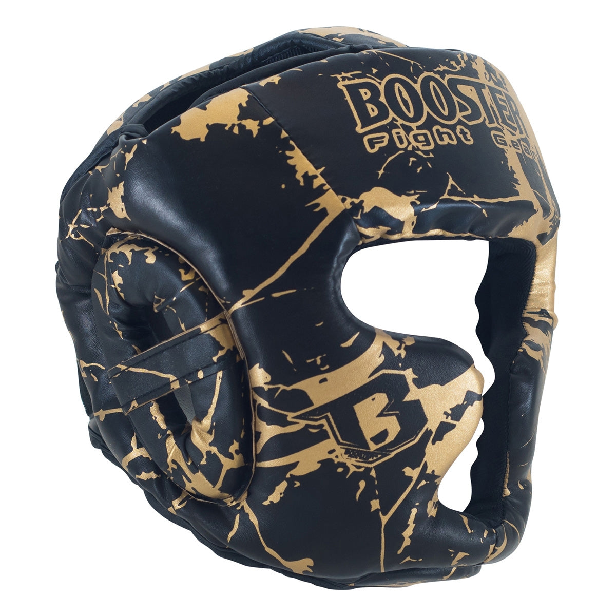 Casque de protection Booster Fight Gear HGL B 2 YOUTH MARBLE Or