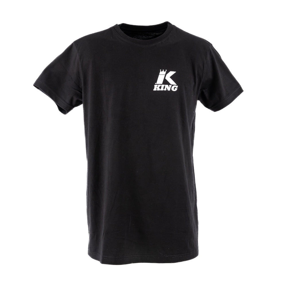 T-shirt King Pro QR 02 noir, détail du visuel