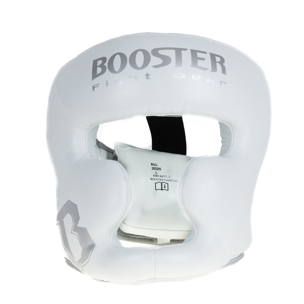 Casque de protection Booster Fight Gear BHG 2 Blanc