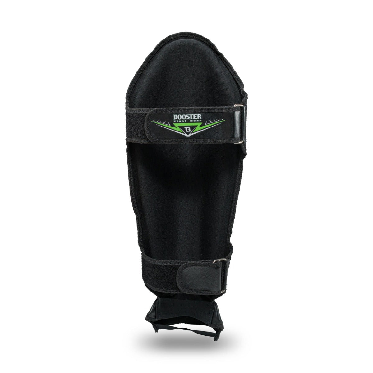 Protège-tibias Booster SG War noir et vert, détail