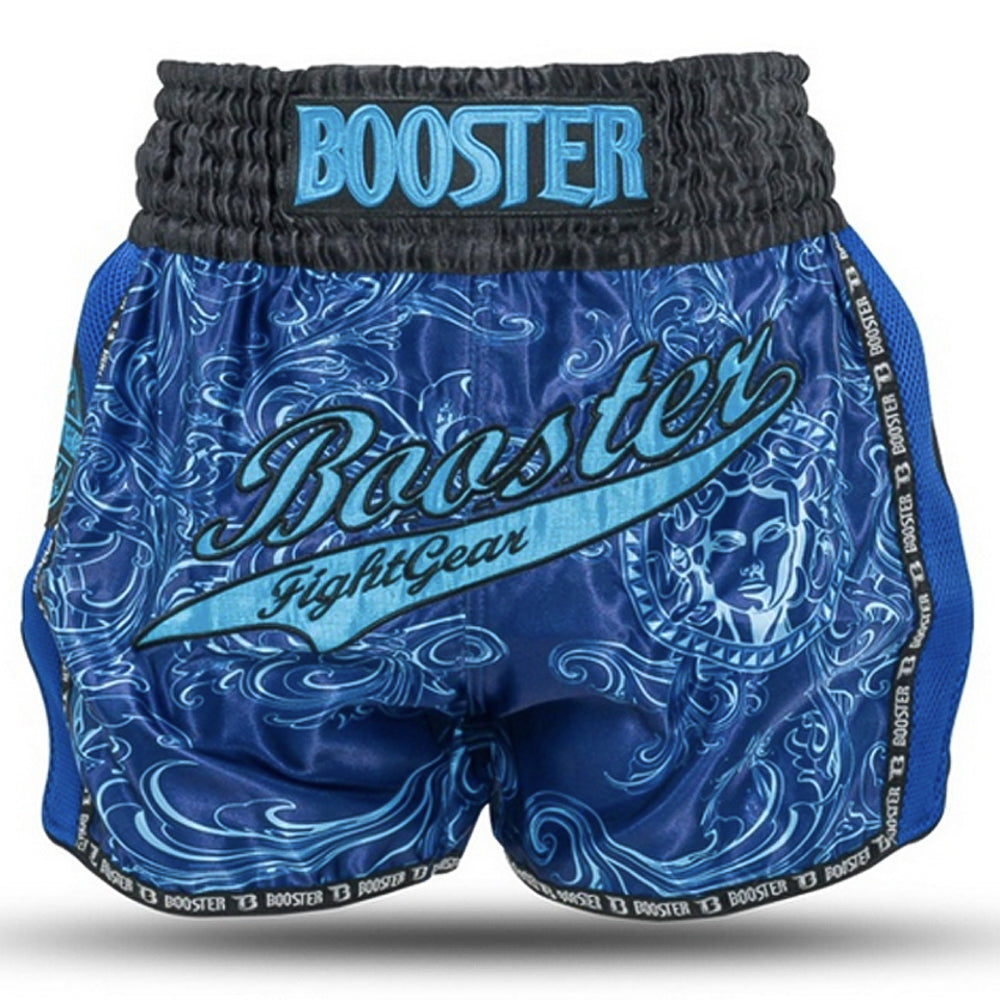 Shorts de combat Booster Fight Gear TBT MEDUSA Bleu