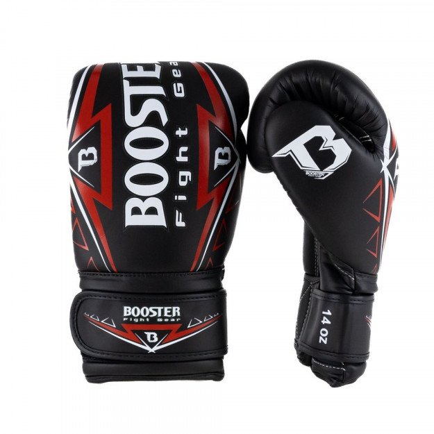 Gants de boxe Booster Fight Gear BG WAR Noir/Rouge