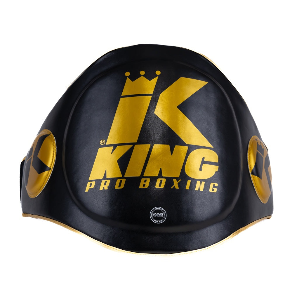 Bouclier ventral King Pro Boxing BP Noir/Or