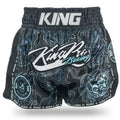 Short de boxe thaï King Pro Boxing Demon 3 noir
