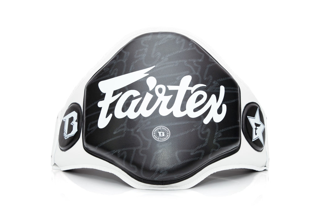 Pattes/pao Fairtex X Booster BP Blanc