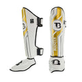 Protège-tibias Booster Fight Gear BSG V9 Blanc/Or