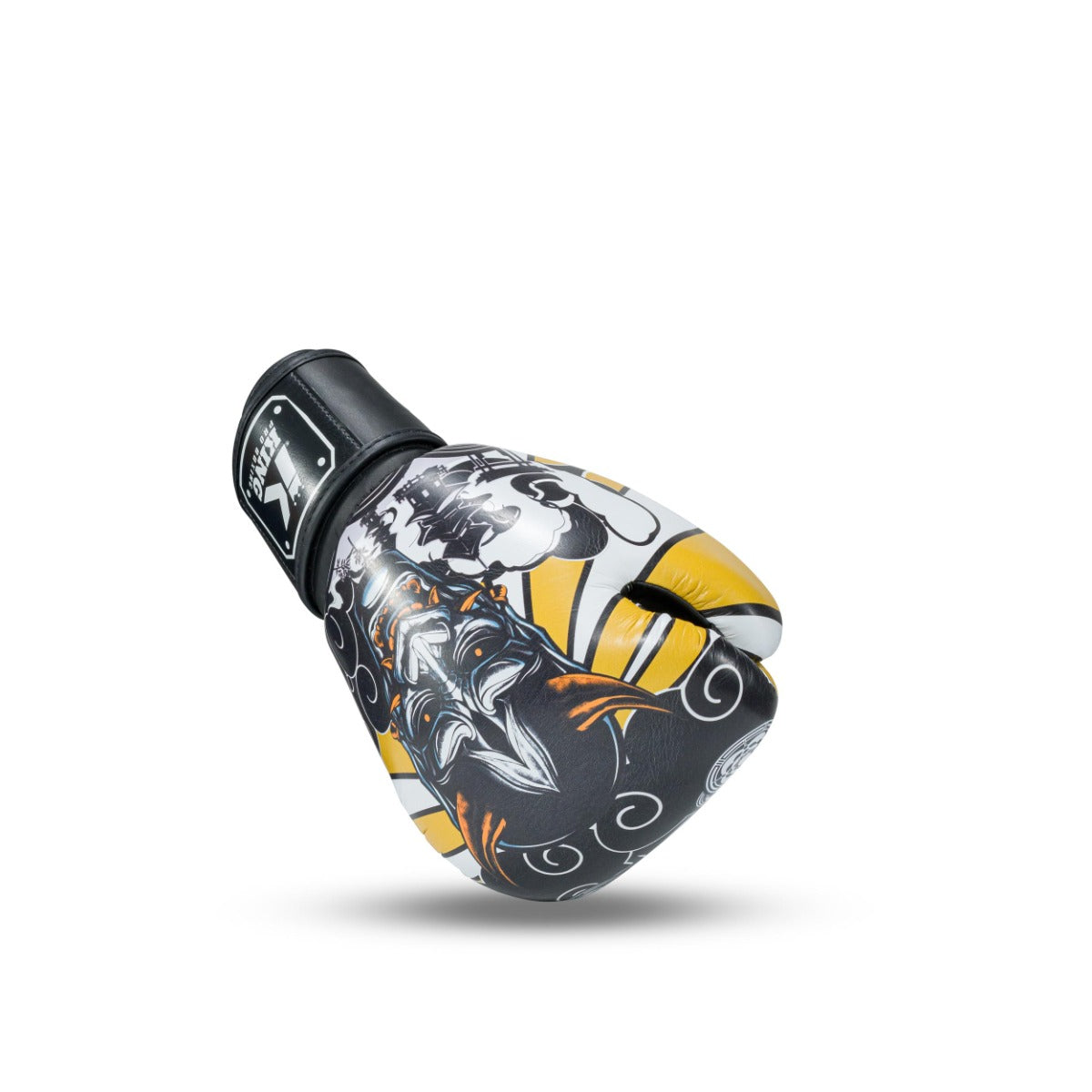 Gants de boxe King Pro BG Hanya or, détail