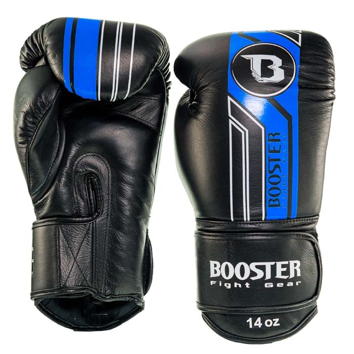 Gants de boxe Booster Fight Gear BGL V9 Noir/Bleu