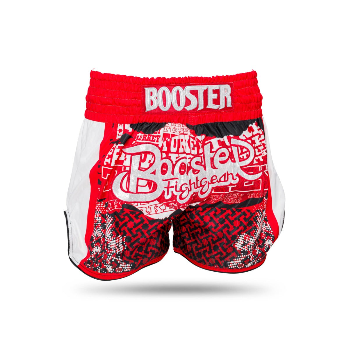Short de boxe thaï Booster Country Turquie rouge