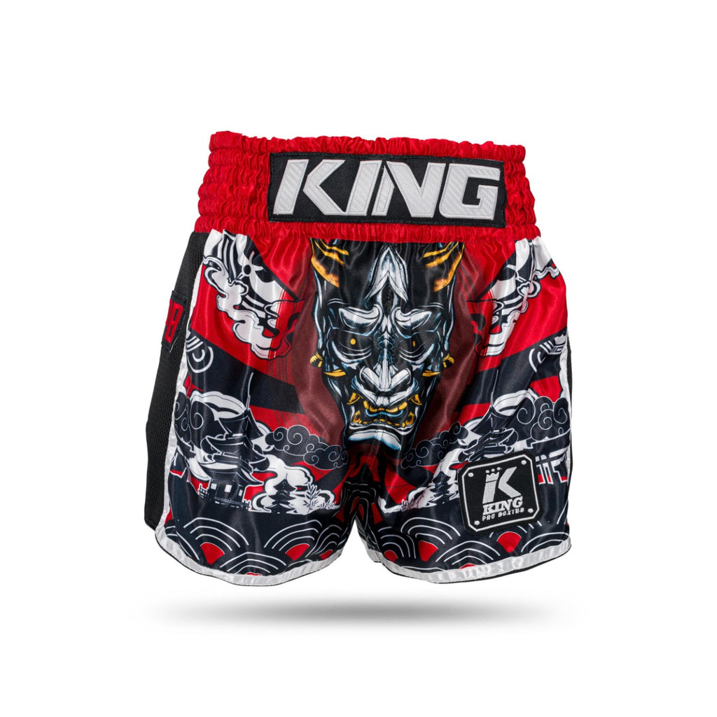 Short King Pro Hanya rouge, profil