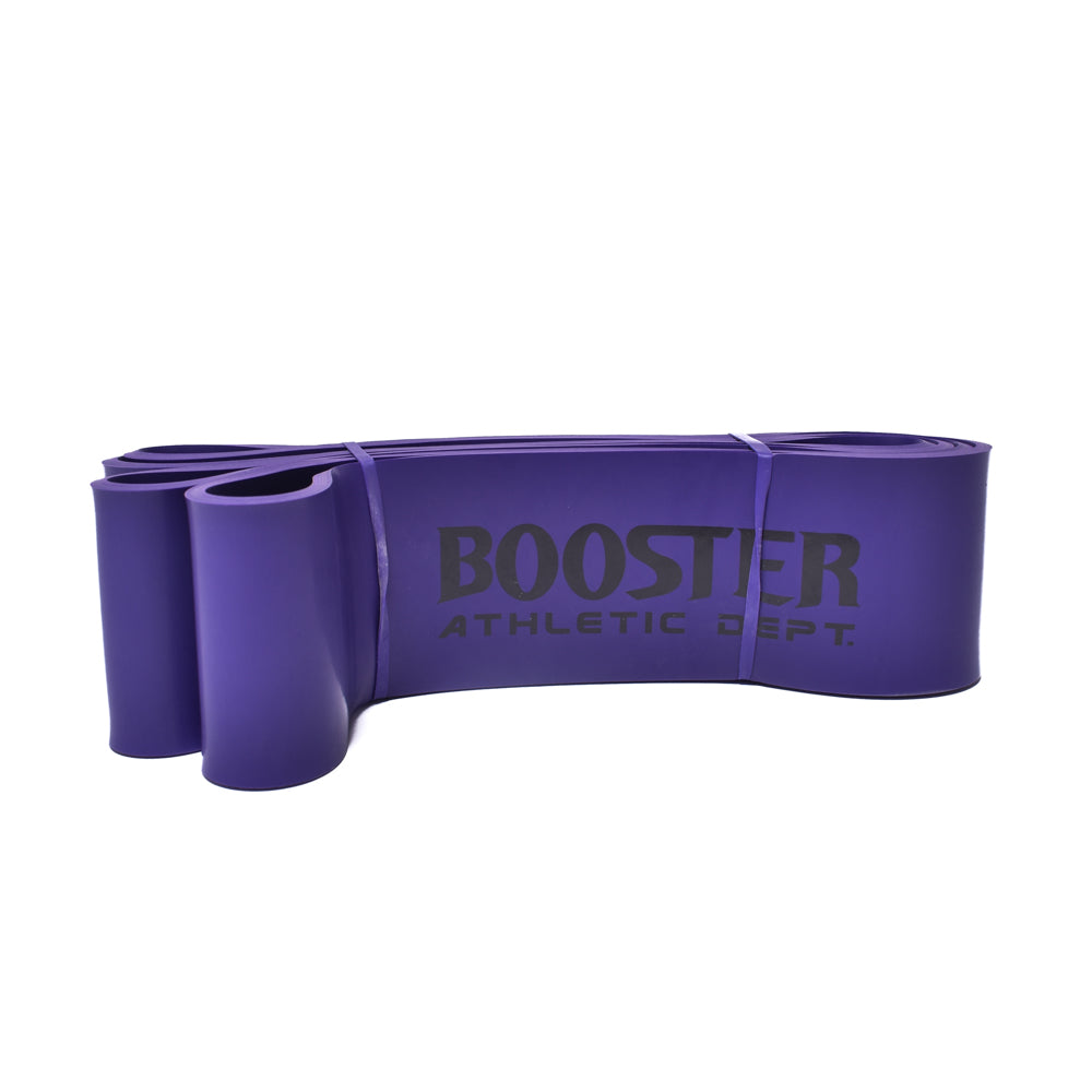 Élastique Booster Power Band violet, en utilisation