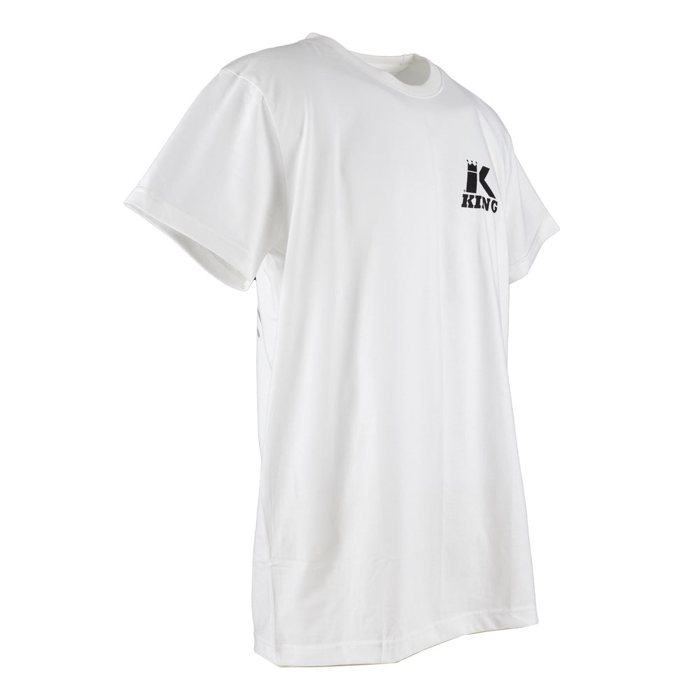 T-shirt King Pro QR 01 blanc, porté