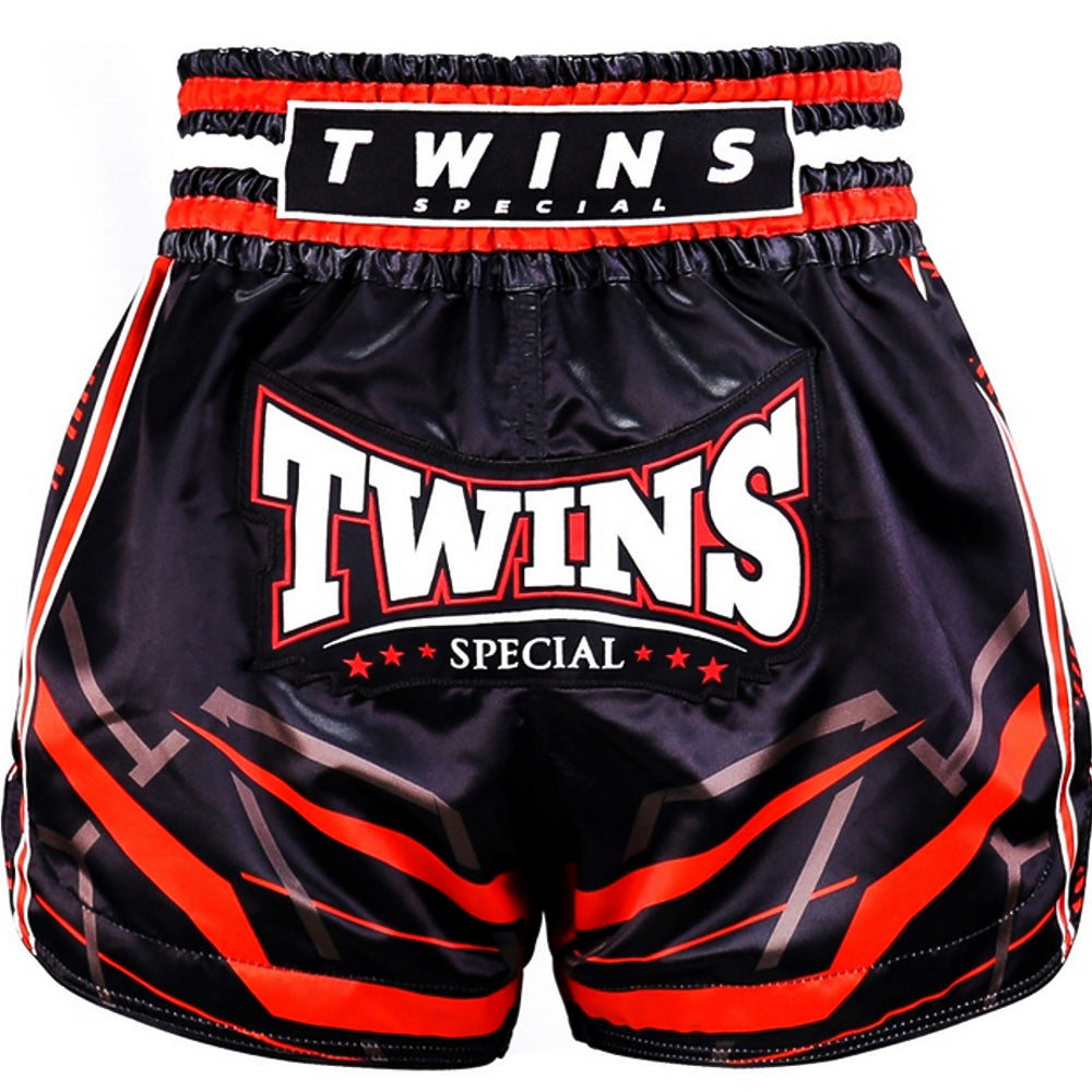 Shorts de combat Twins Special TTBL RACING Noir/Rouge