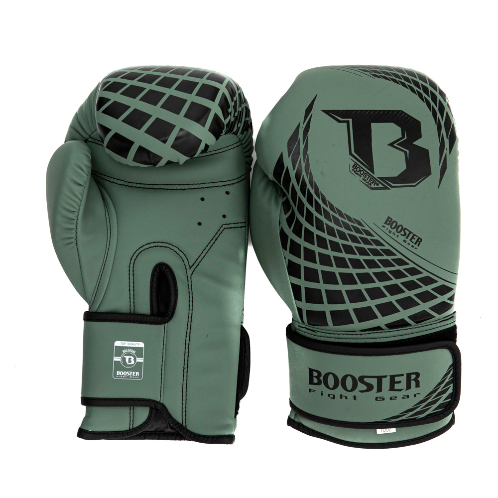 Gants de boxe Booster Fight Gear Booster CUBE GLOVE Vert