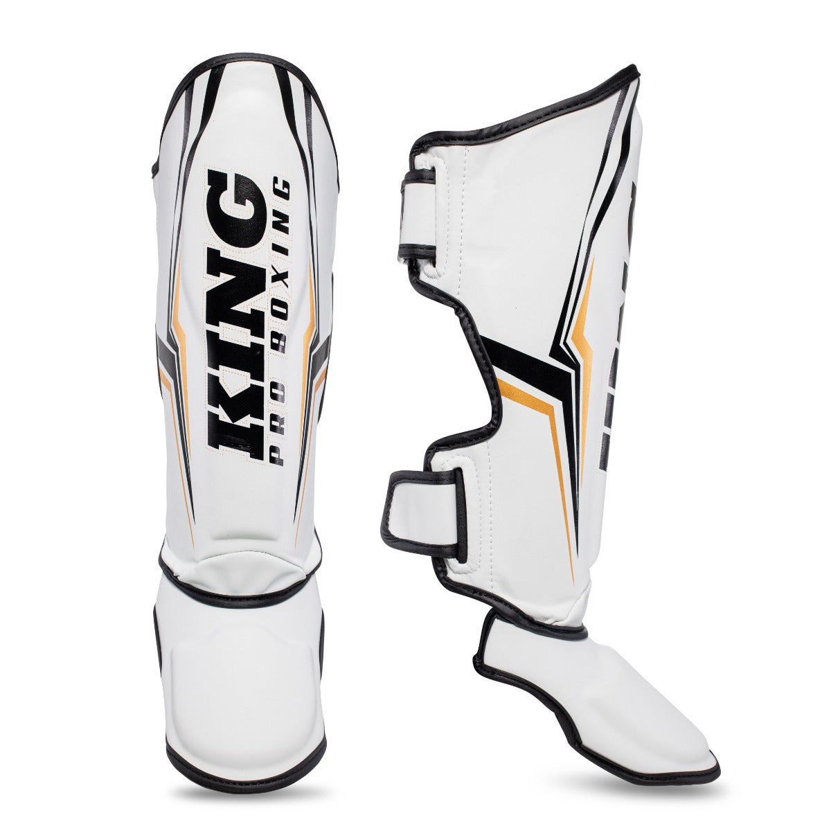 Protège-tibias King Pro Boxing SGL THOR Blanc