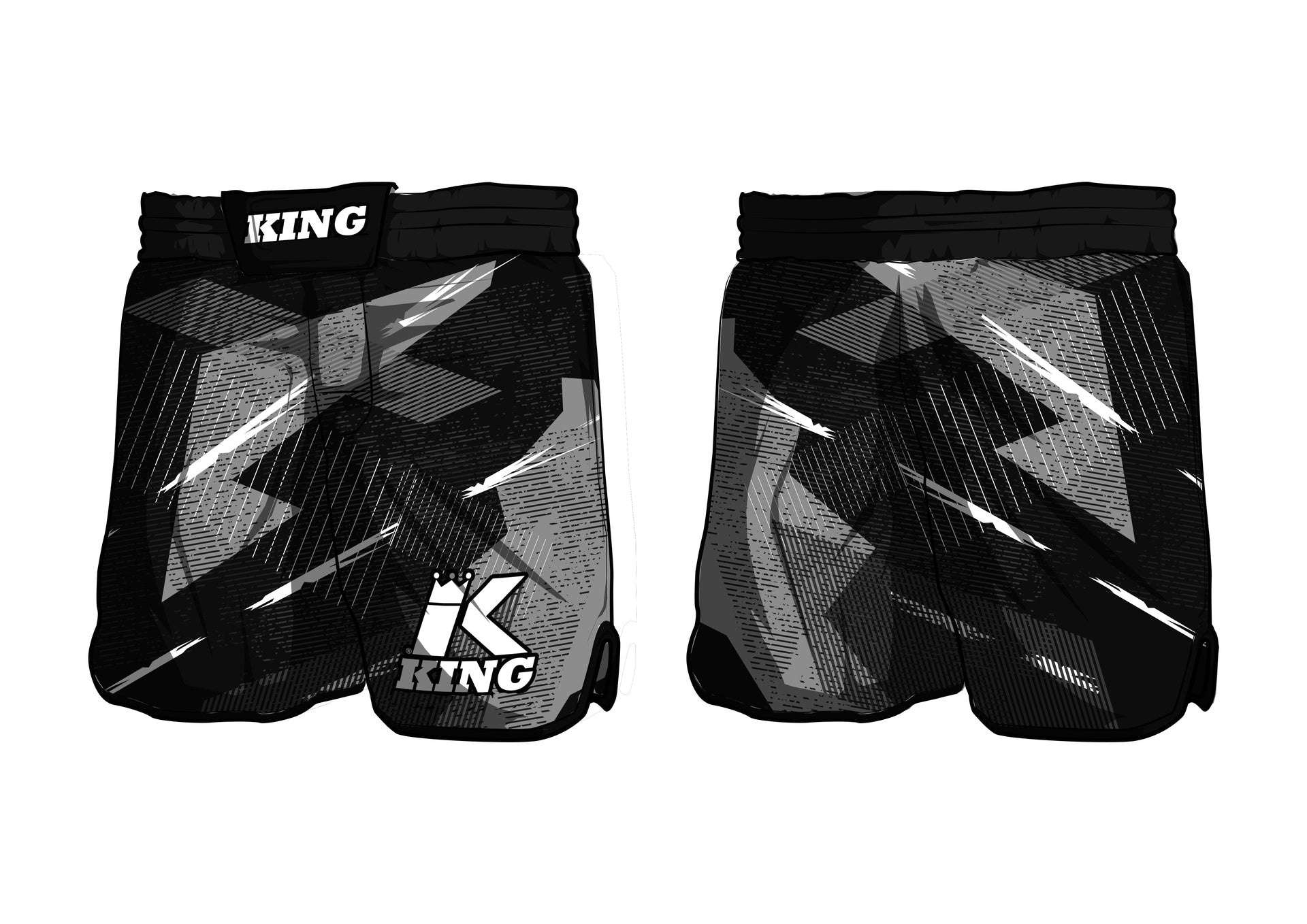 Shorts de combat King Pro Boxing SHADOW 1 MMA
