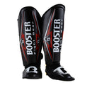 Protège-tibias Booster Fight Gear SG WAR Noir/Rouge