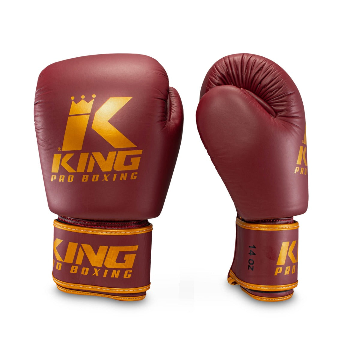 Gants de boxe King Pro BGVL 3 Oxblood, paume