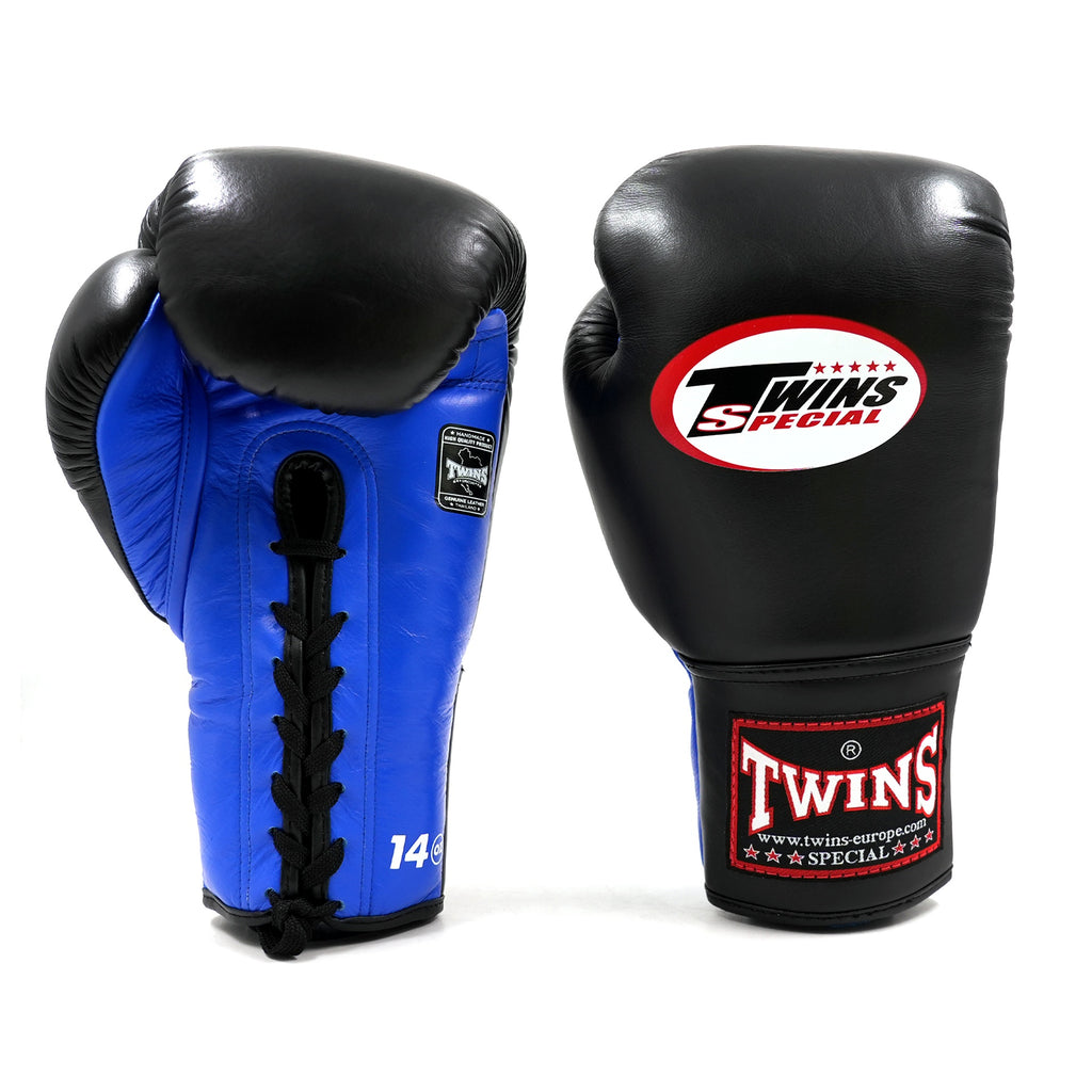 Gants de boxe Twins Special BGLL-1 Bleu/Noir