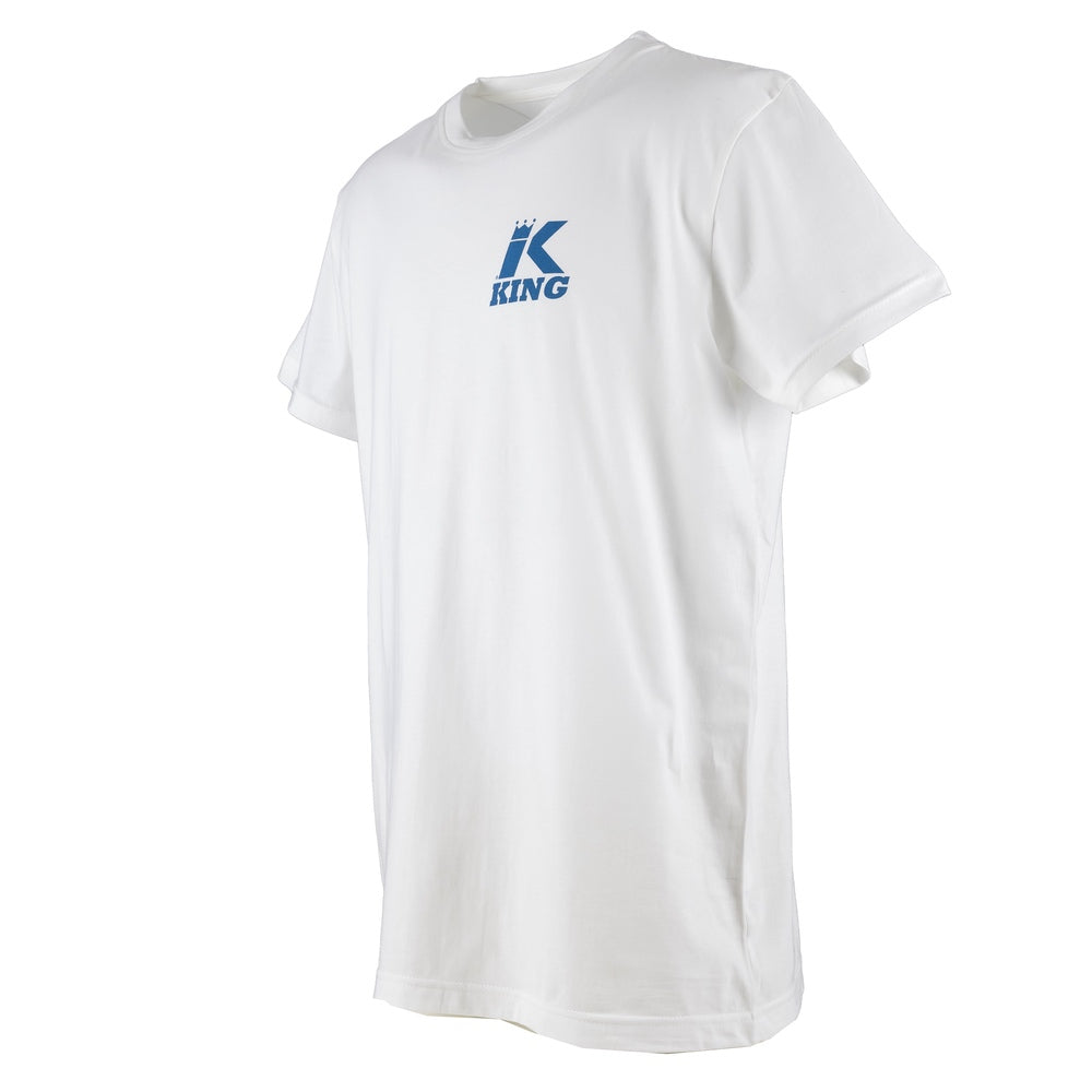 T-shirt King Pro Retro 01 blanc, détail du visuel