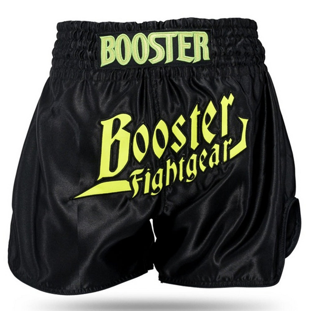 Shorts de combat Booster Fight Gear TBT Thunder Noir/YE