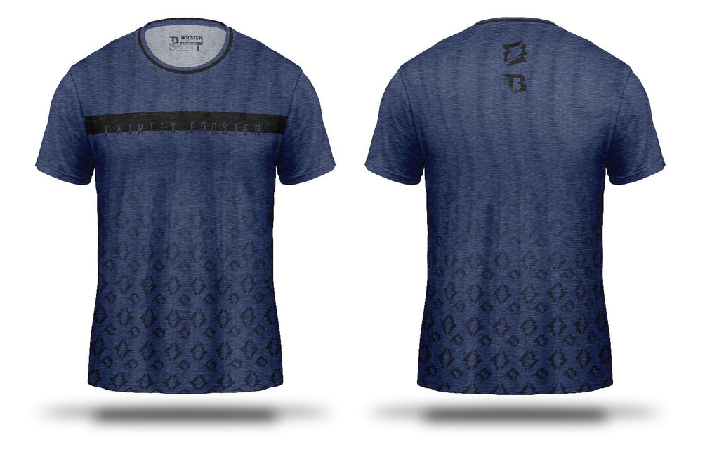 T-shirt Fairtex FXB TS 2 marine, vue de dos