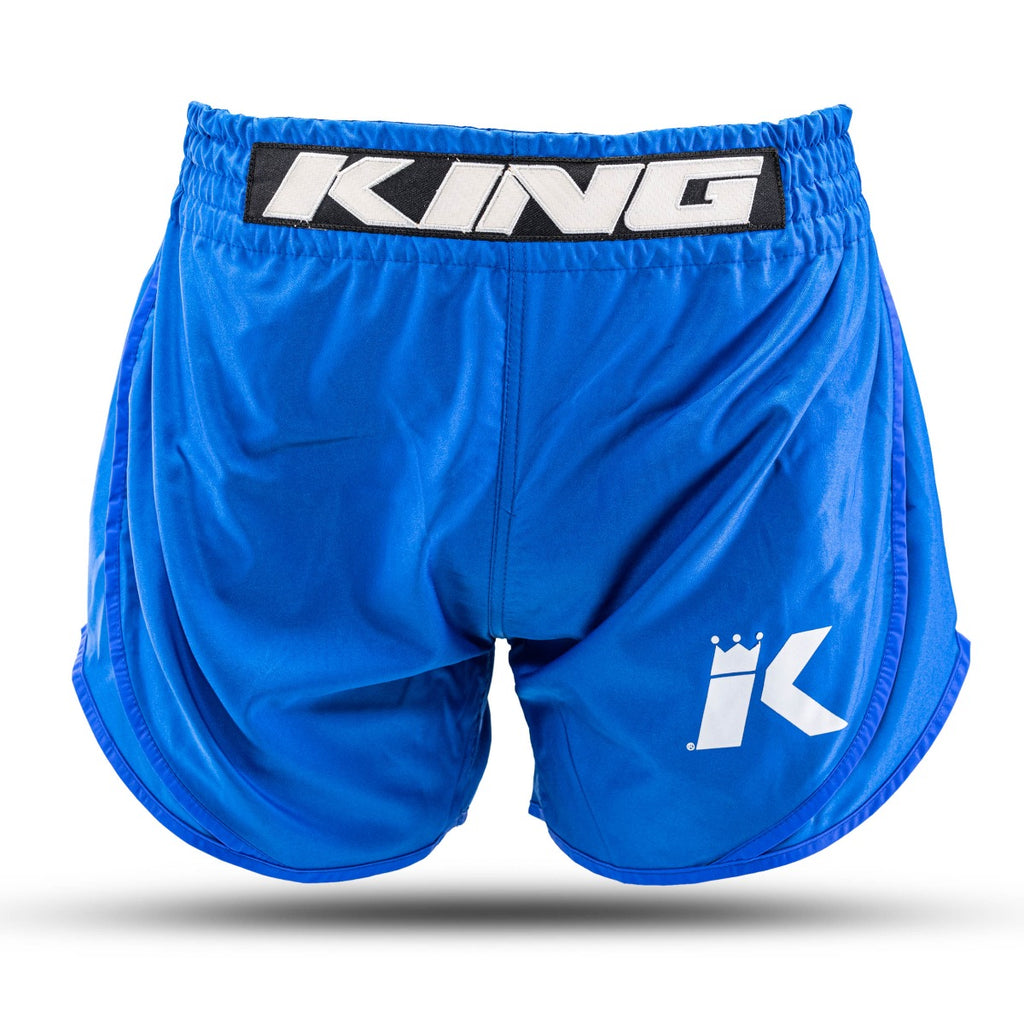 Short King Pro Classic bleu, profil