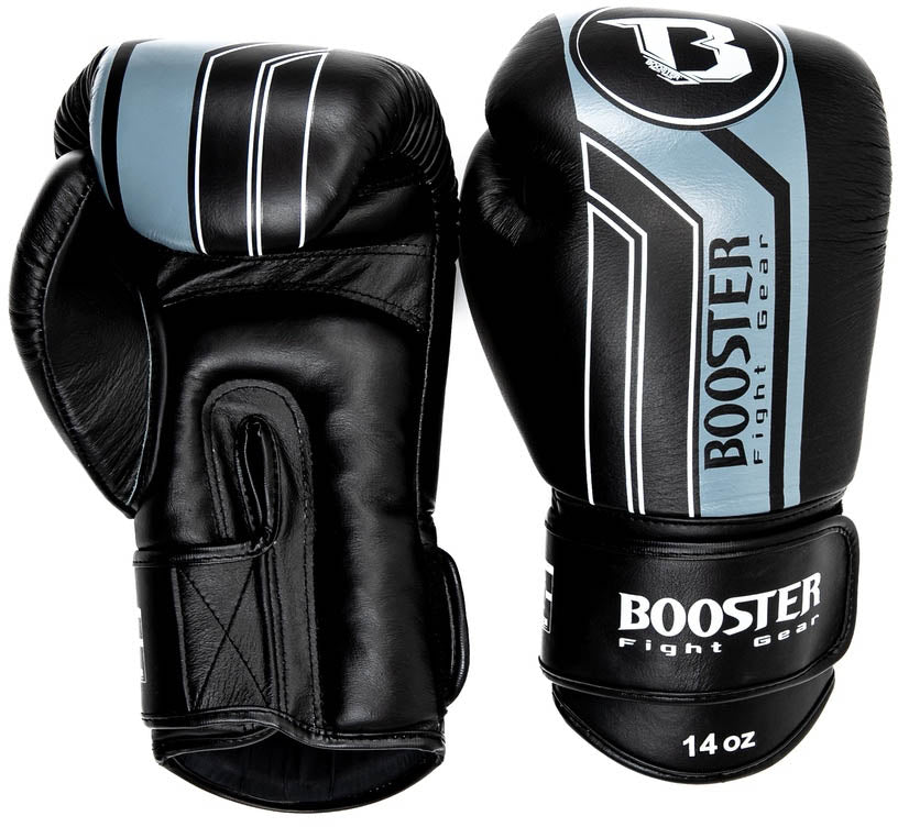 Gants de boxe Booster Fight Gear BGL V9 Noir/Gris