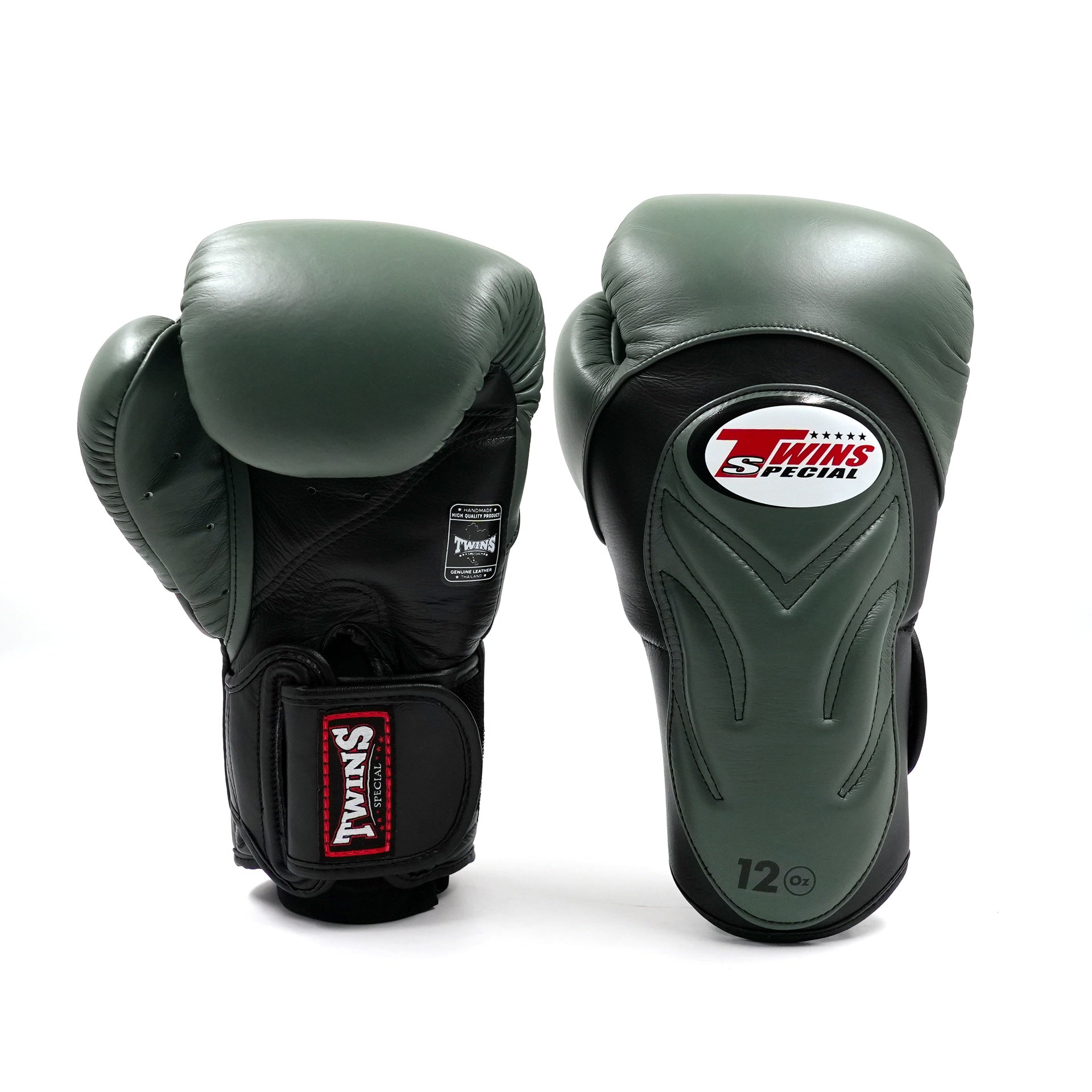 Gants de boxe Twins Special BGVL 6 Noir/Olive